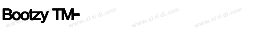 Bootzy TM字体转换